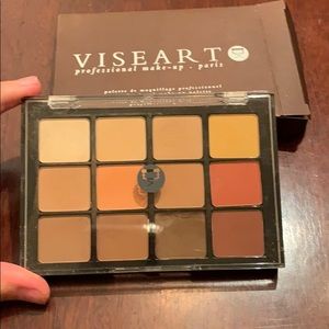 Viseart warm matte palette